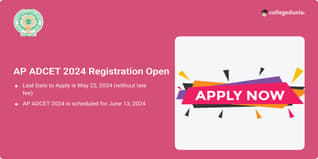 AP ADCET 2024 Registration Open @apsche.ap.gov.in; Apply till May 22
